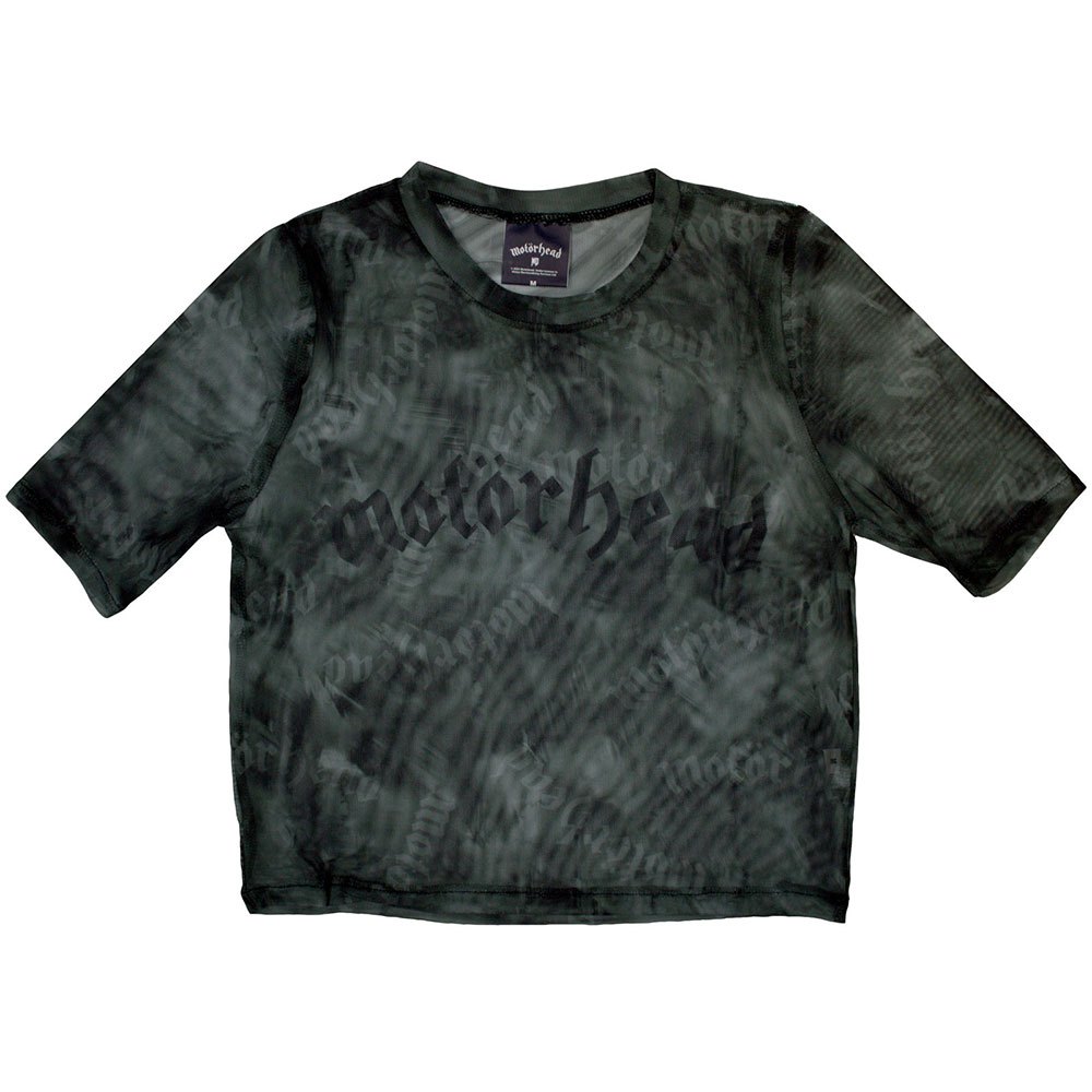 Motorhead - Logo Crop top - Grün